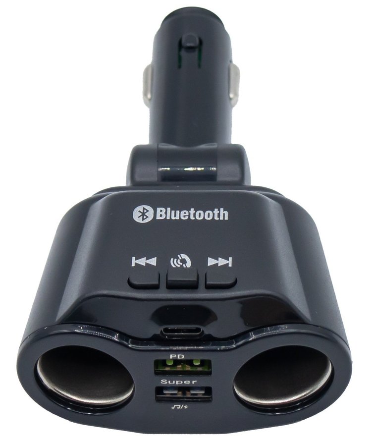 NY Dubbel laddare med med Bluetooth | QC 30 | USB-C | Ordpris 329kr