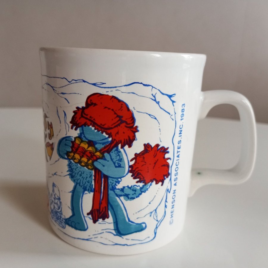 Fragglarna - Fraggle Rock Boober - 1983 - Kiln Craft Staffordshire - Kopp Mugg