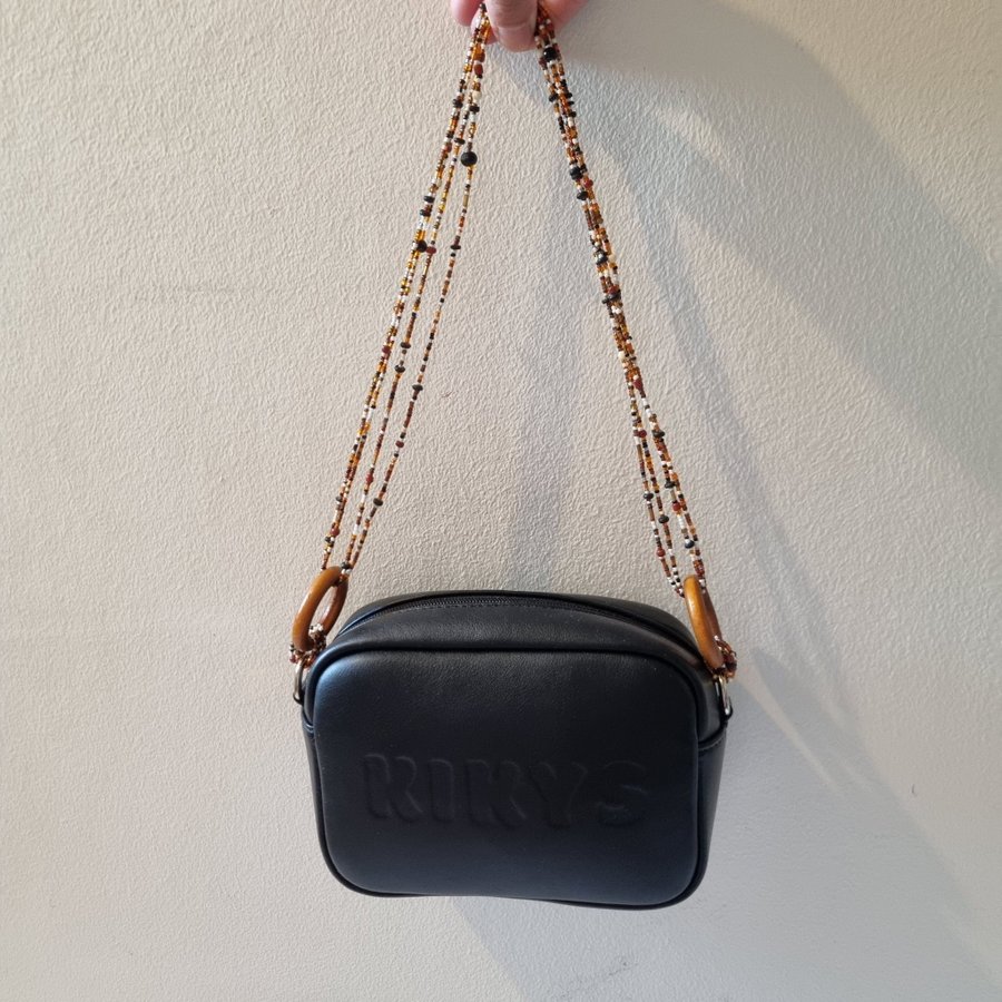 Black bohemian hand/shoulder bag