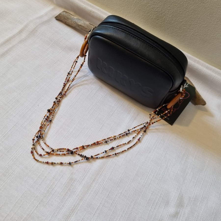 Black bohemian hand/shoulder bag