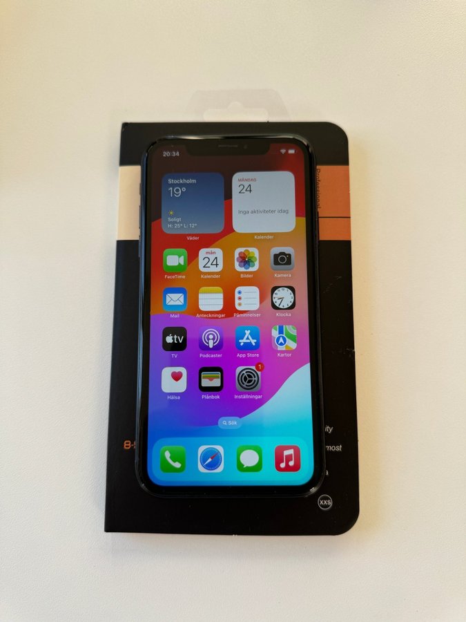 Apple iPhone XR 64GB Black A2105 GOTT SKICK - OLÅST OBS UTROP 1:- !!!