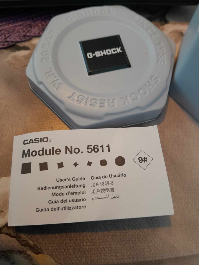 Snygg Casio G-Shock Modell GMA-S2100 I Nyskick! Klockbox+Manuall! Nypris 1499:-