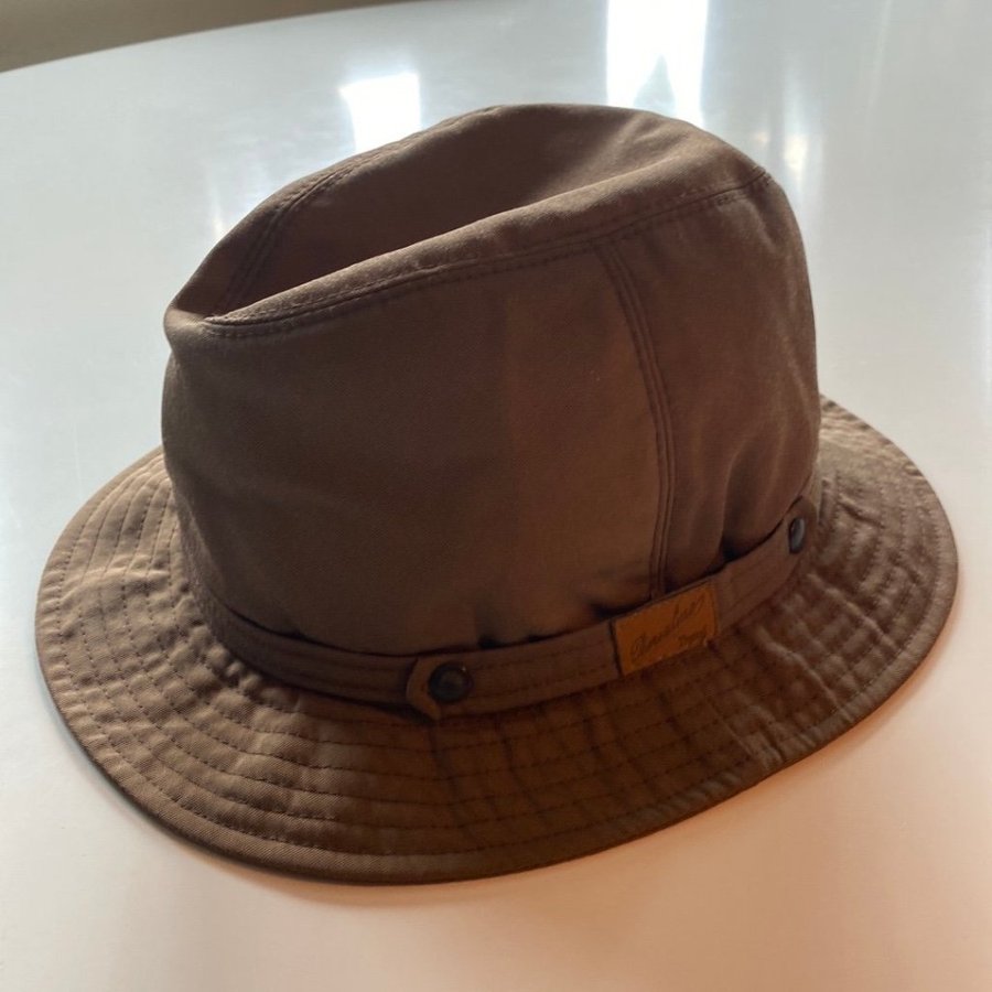 Borsalino brun hatt storlek 57