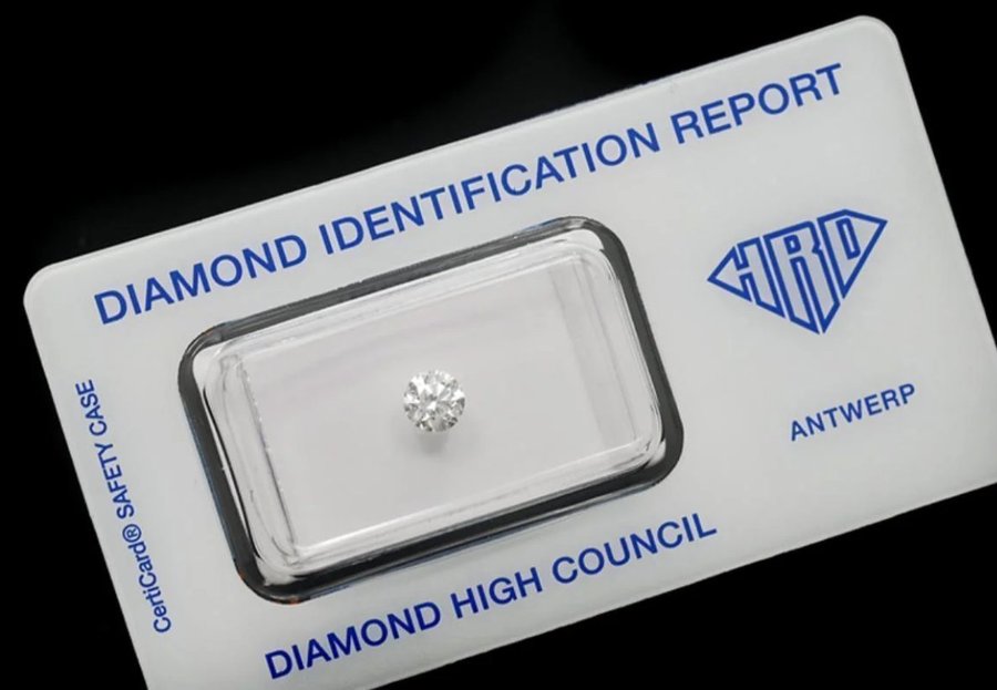 Diamant Solitärring med 050 ct TW(G) VSR diamant