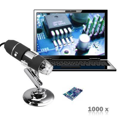 nytt 1000x 8 LED USB Digital Mikroskop Endoskop Magnifik zoom