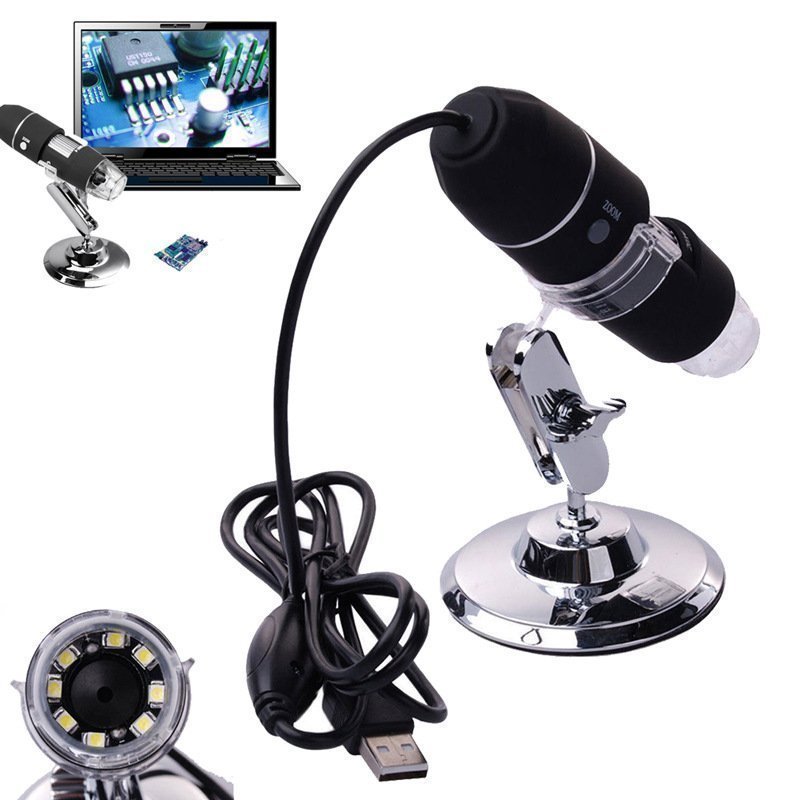 nytt 1000x 8 LED USB Digital Mikroskop Endoskop Magnifik zoom