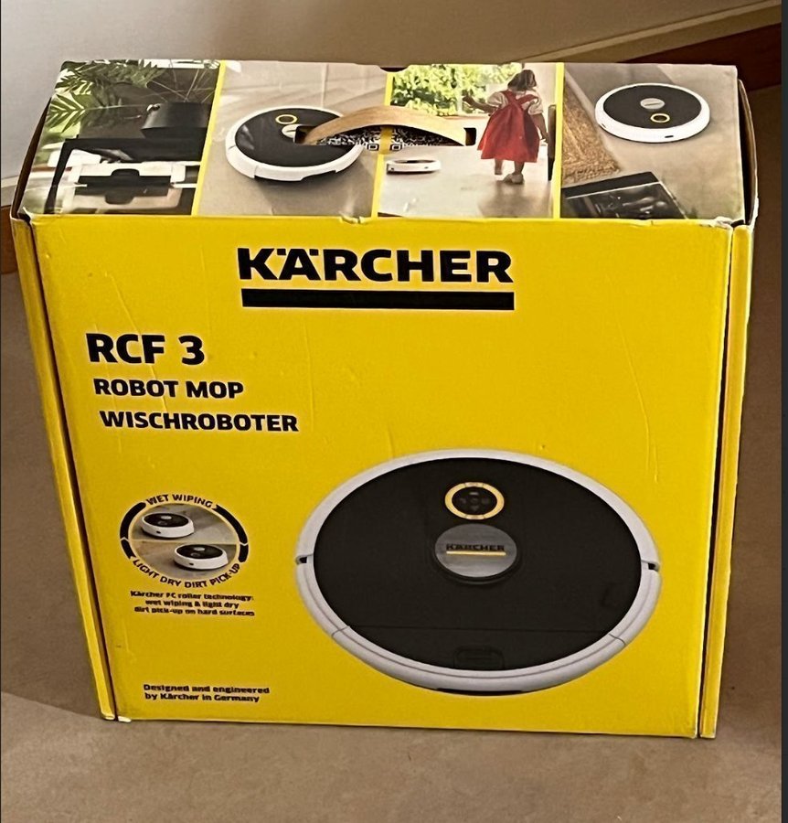 Kärcher RCF 3 Robot Mop NY (oanvänd)