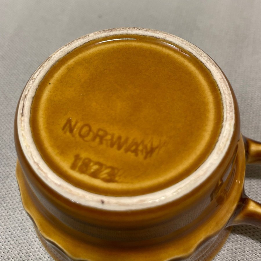 6st Retro espresso koppar/muggar Stavangerflint Norge