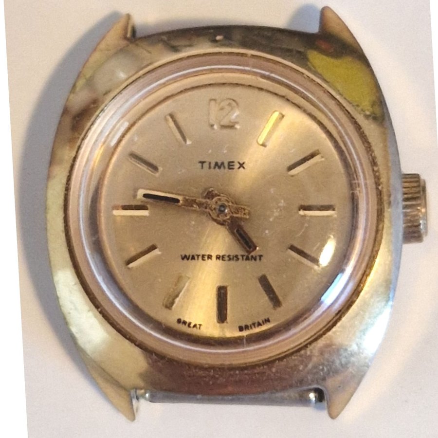 Vintage Timex Damklocka