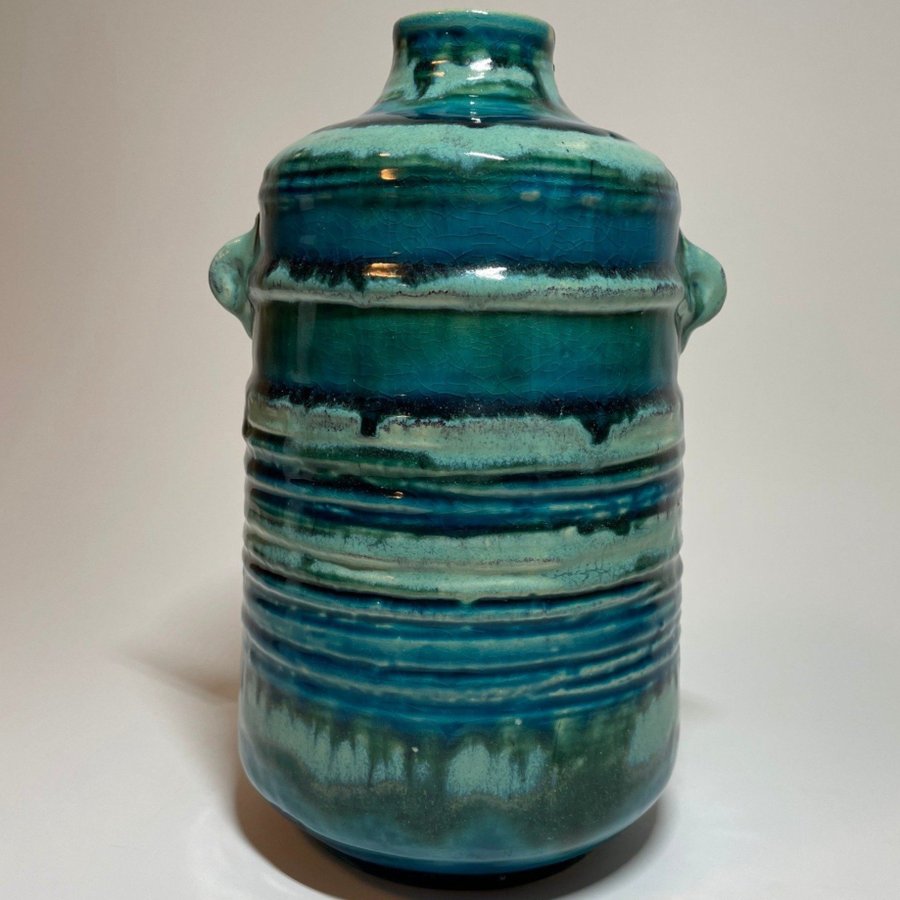 Retro vintage vas i keramik WGermany numrerad 876 höjd 22cm