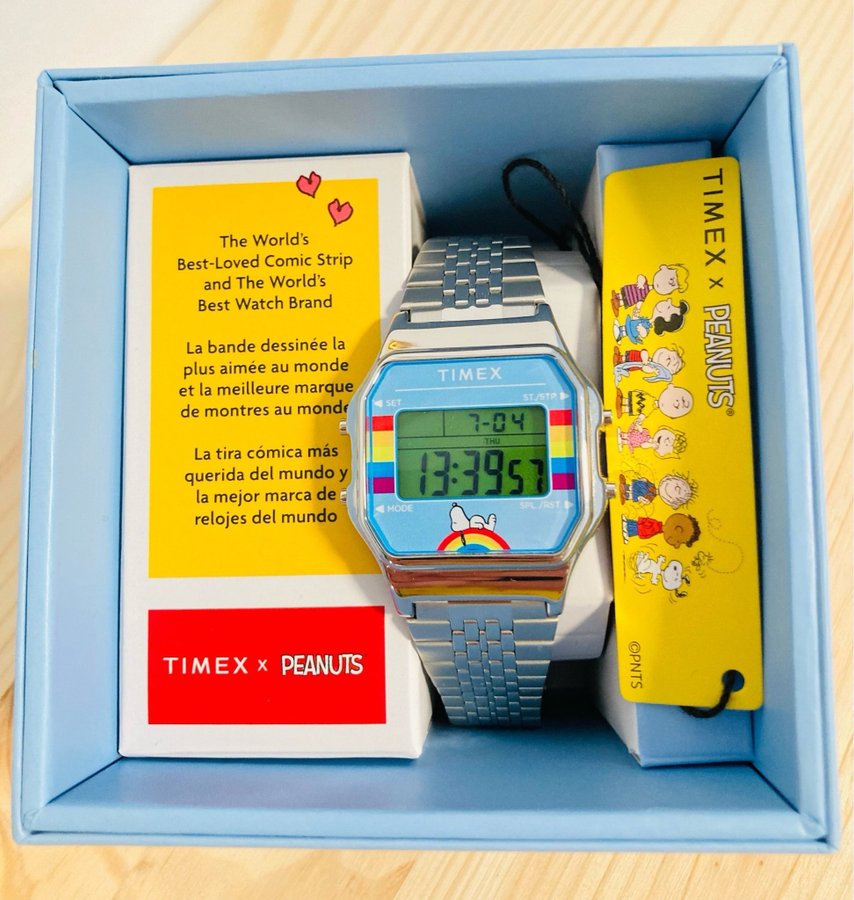 Timex T80 x Peanuts Dream in Color (Snobben)