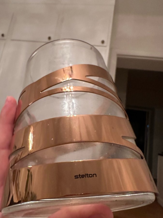 Stelton vas  2 st ljuslyktor