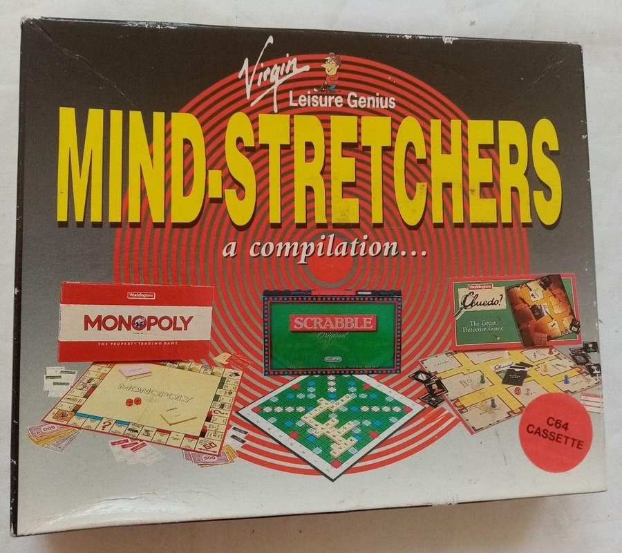 Mind-Stretchers (Virgin Games) - Commodore 64/C64 Spel