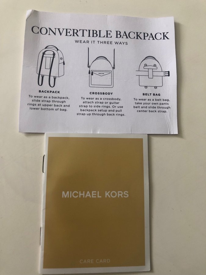 Michael Kors crossbody / ryggsäck  midjeväska - Jessa extra small