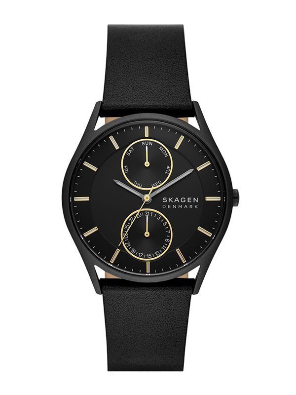 Ny Elegant Skagen Denmark Klocka Läderband