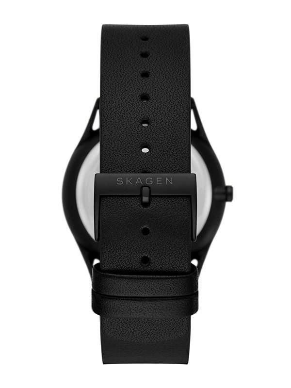 Ny Elegant Skagen Denmark Klocka Läderband