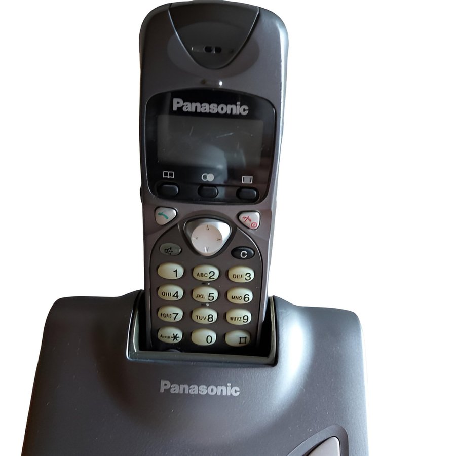 Panasonic sladdlös fast telefon — KX-TDC705