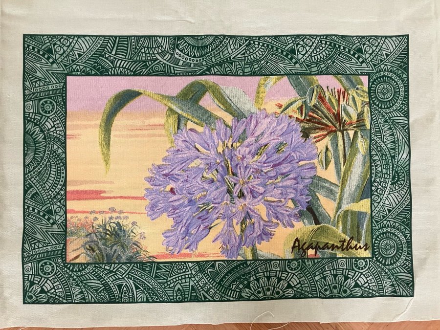 Bordstabletter "Indigenous Flowers Placemats" Da Gama Textiles Sydafrika
