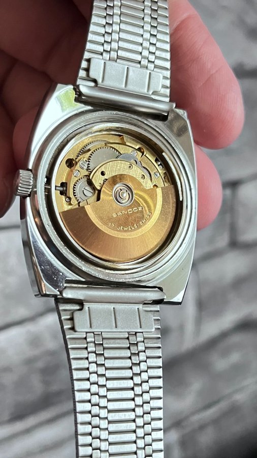 Henri Sandoz  Fils Automatisk Herrklocka