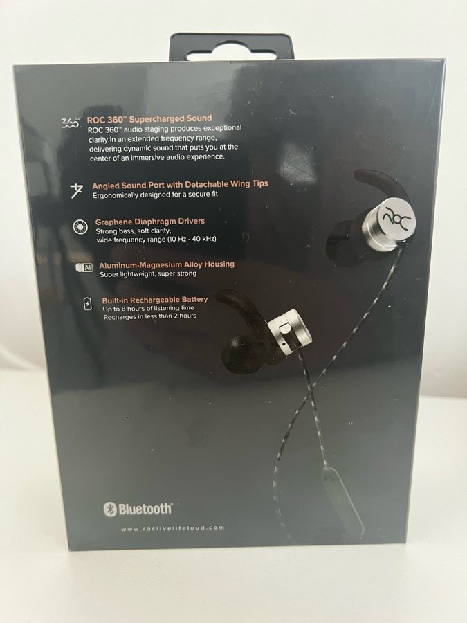 ROC wireless earbuds Cristiano Ronaldo