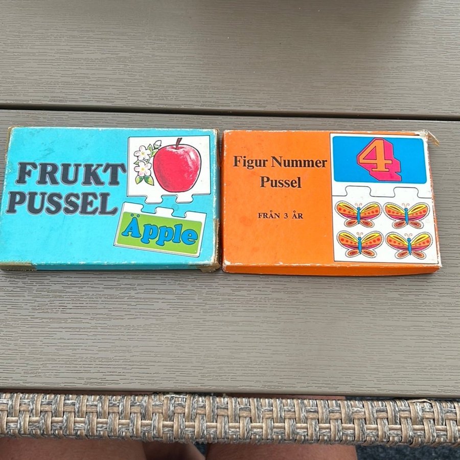 Pussel för barn Retro