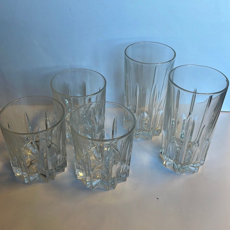 Whiskyglas - Highballglas - Groggaglas - Retro - Made in Italy