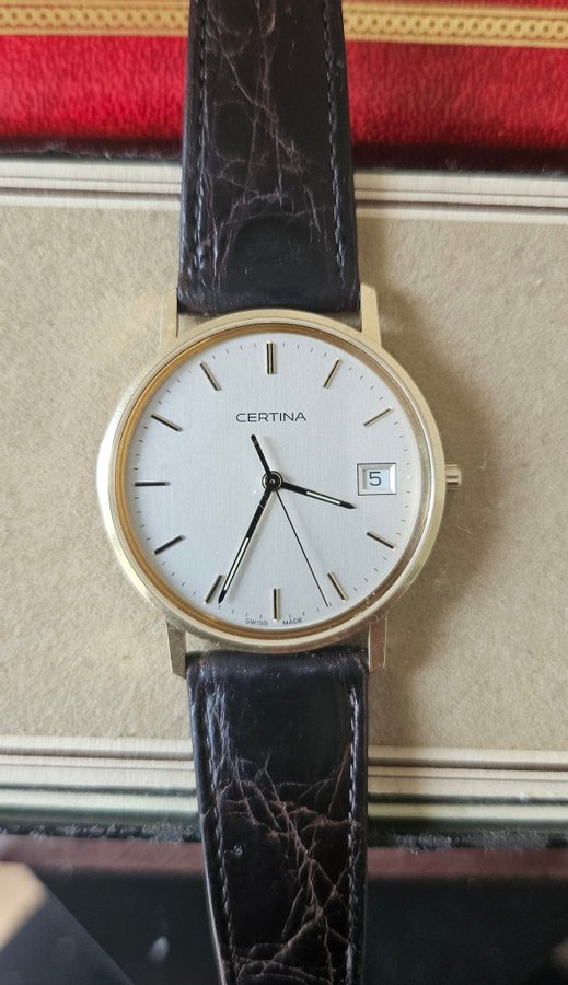 Certina Quartz - 14k guld - 33mm