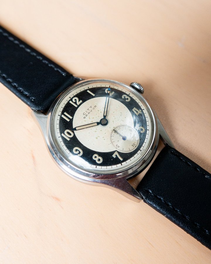 City Bravur Military Watch 1950's