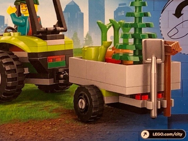 LEGO City 60390 "Parktraktor" - från 2023 Oöppnad / förseglad!