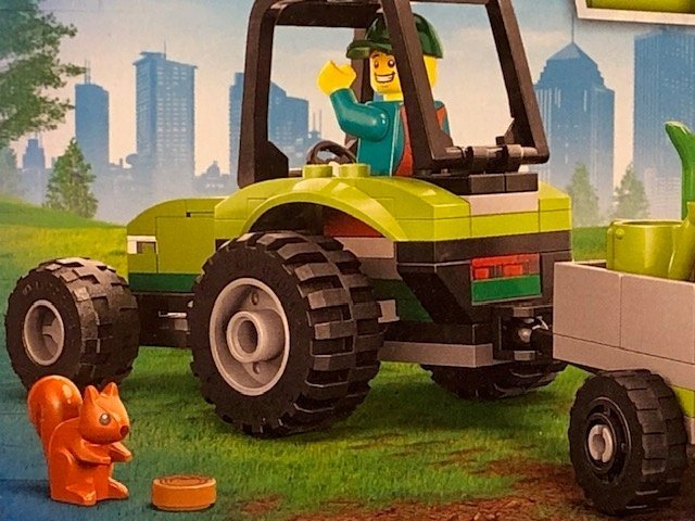 LEGO City 60390 "Parktraktor" - från 2023 Oöppnad / förseglad!