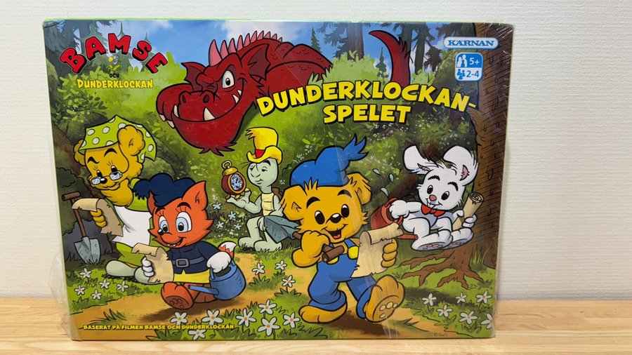 NYTT! Bamse och Dunderklockan Spelet