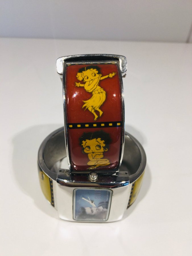 2 st armbandsklockor - Betty Boop  Elvis Presley