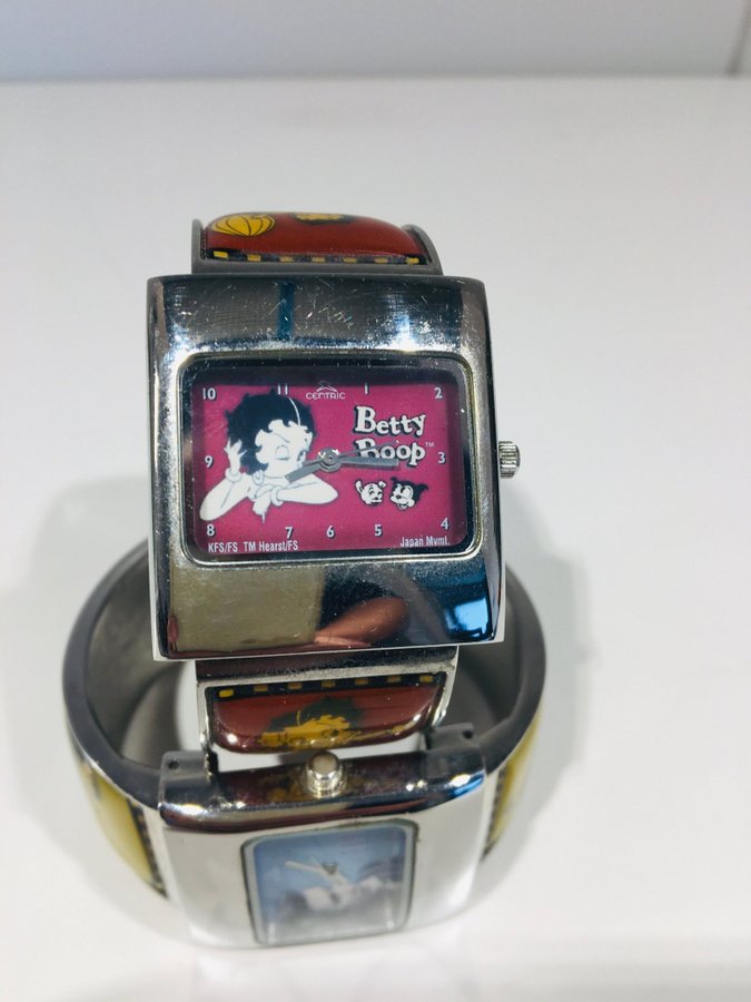 2 st armbandsklockor - Betty Boop  Elvis Presley