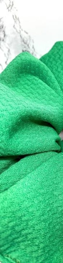 Vår grön texturerad överdimensionerad / XL Scrunchie Enchanted Scrunch NY