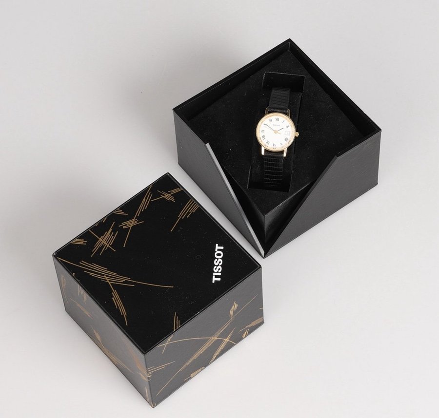 ARMBANDSUR 18K guld Tissot Quartz