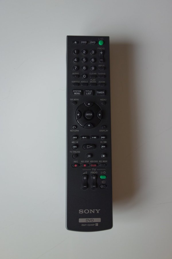 Sony RDR-AT100 - PVR / DVD-inspelare/hårddisk/TV-mottagare/DVD-spelare