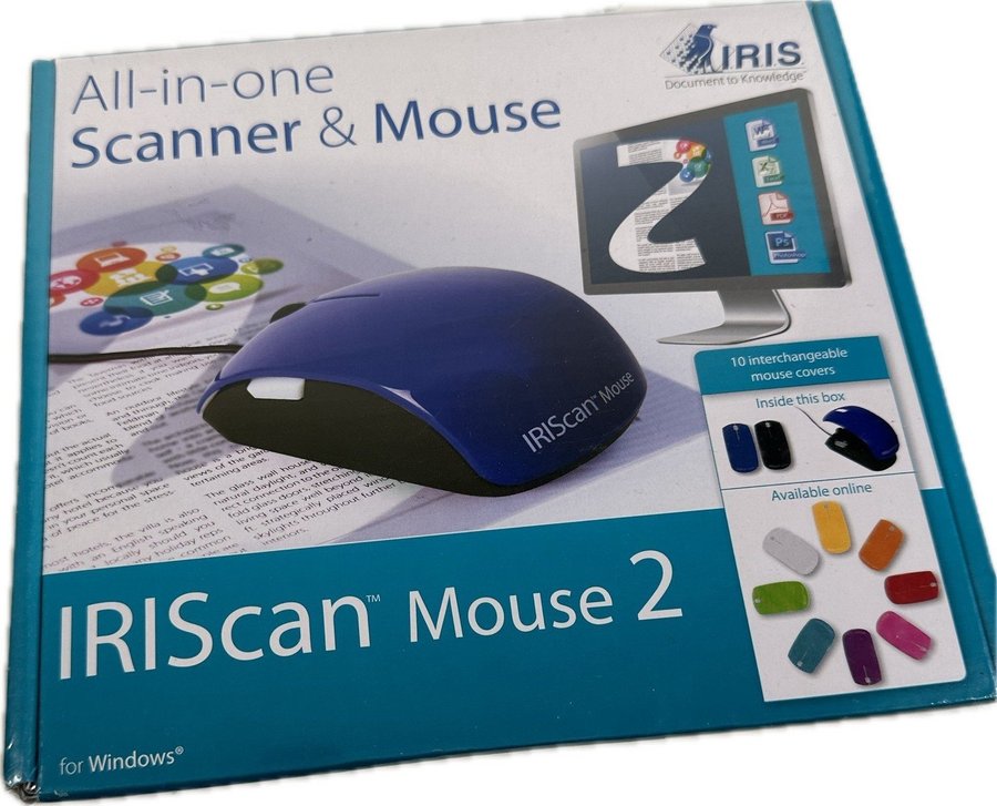 IRIScan Mouse 2 Scanner mus och scanner SKU 458124