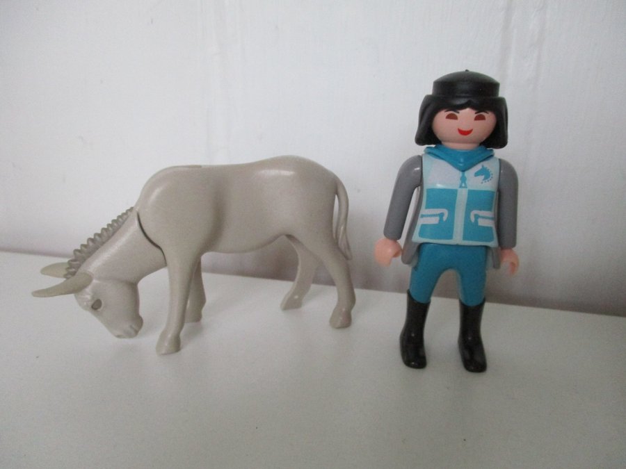 Playmobil Veterinär Set med Häst Åsna och Tillbehör