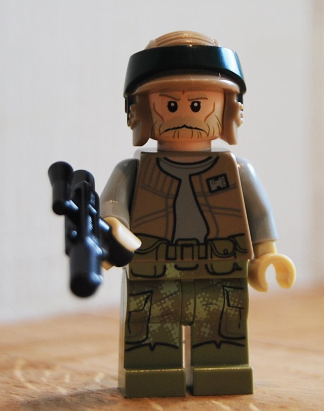 Lego Minifigur Star Wars Endor Rebel Trooper 2 (Ep 4/5/6) från 2015 toppskick