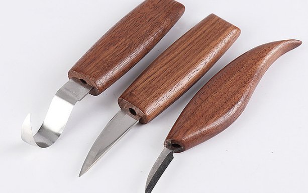 Nytt set Chisel Carving Knife Woodcut DIY