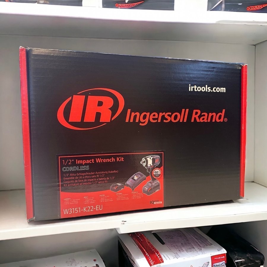 NY Ingersoll Rand 20V Batterimutterdragare Led Mutterdragare 1/2 tum