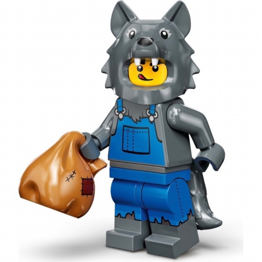 NYTT! ~ LEGO minifigur ~ Wolf Costume ~ Serie 23 ~ CMF