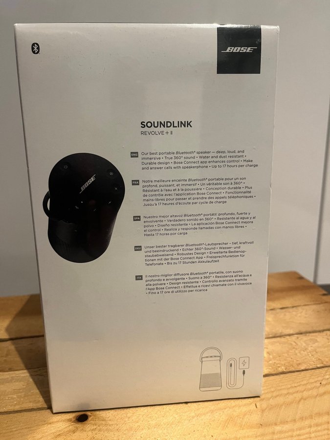 Bose SoundLink Revolve ll Plus - Högtalare