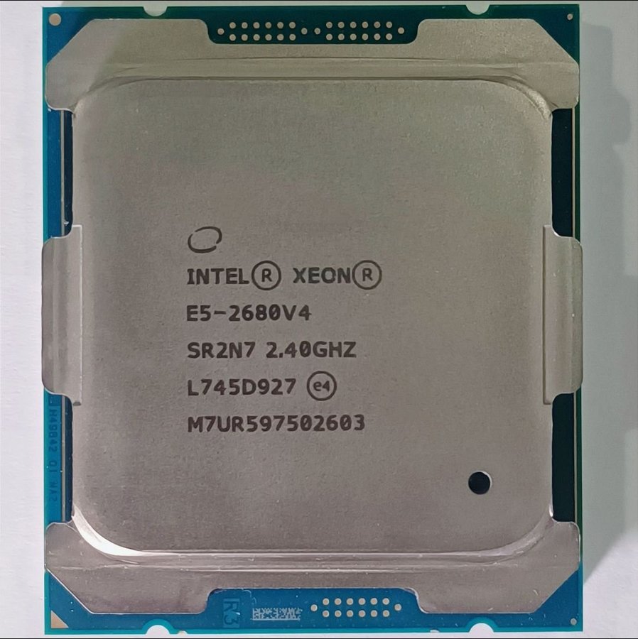 Intel Xeon E5-2680 v4 - 2011-3 X99 14 Kärnor 28 Trådar