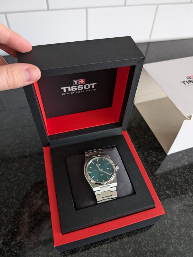 Tissot PRX - Grön urtavla