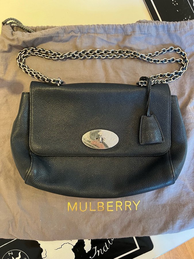 Mulberry väska Lily - mörk blå