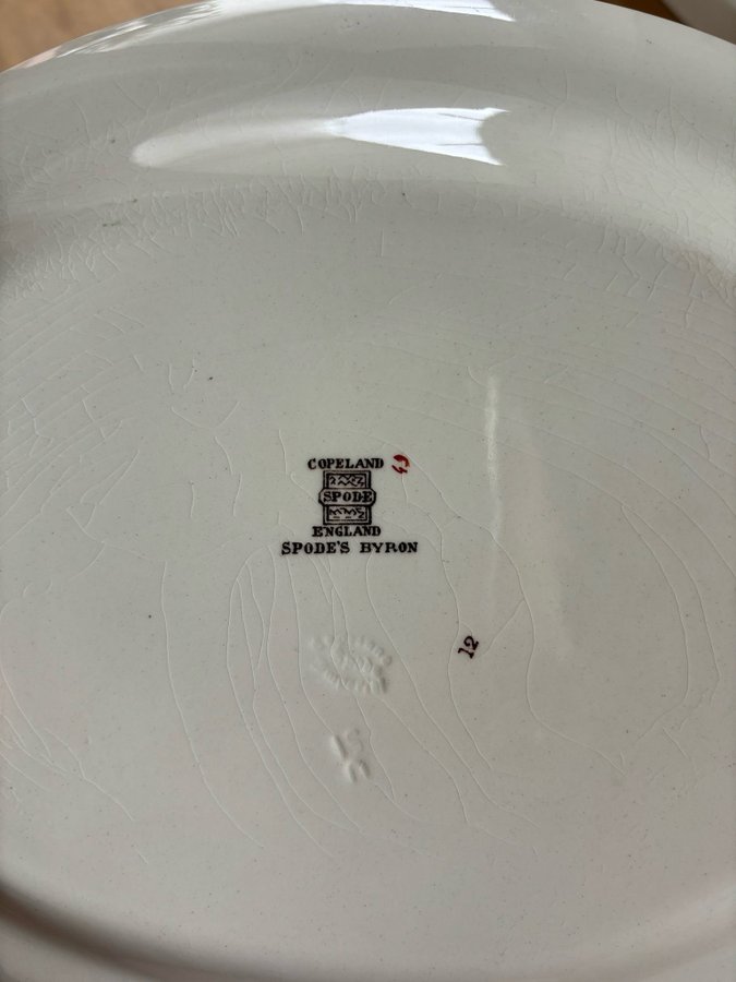 Spode Copeland England (Byronedition )vintage