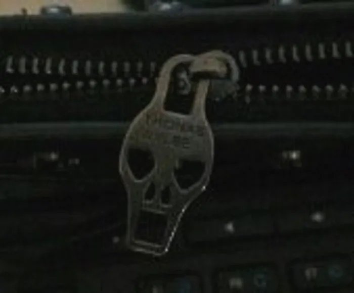 Multi Metal Skull Skull Plånbok mini PU läder Handväska