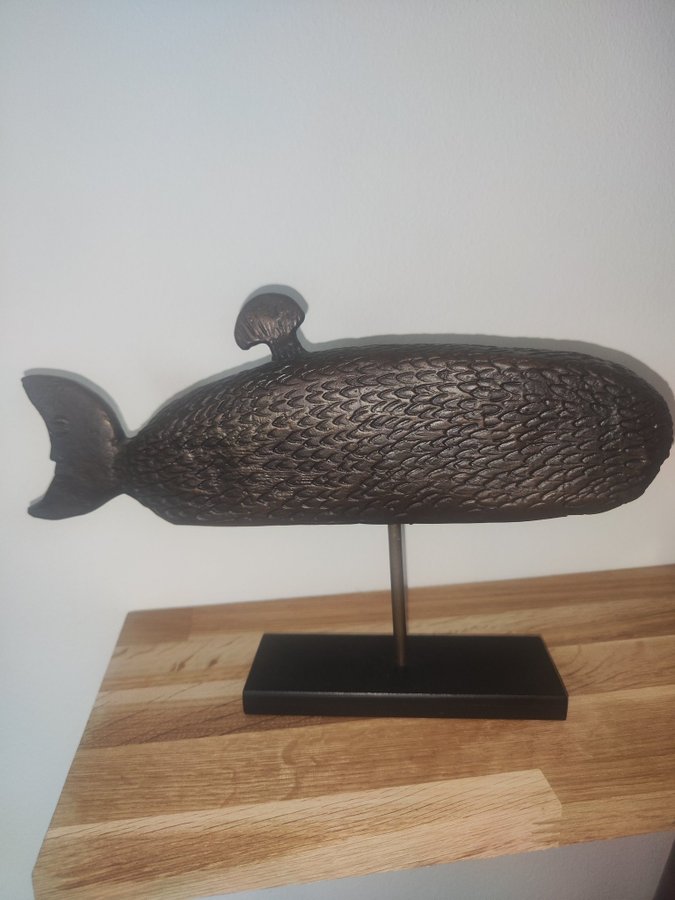 Stig Lindberg skulptur månfisken brons