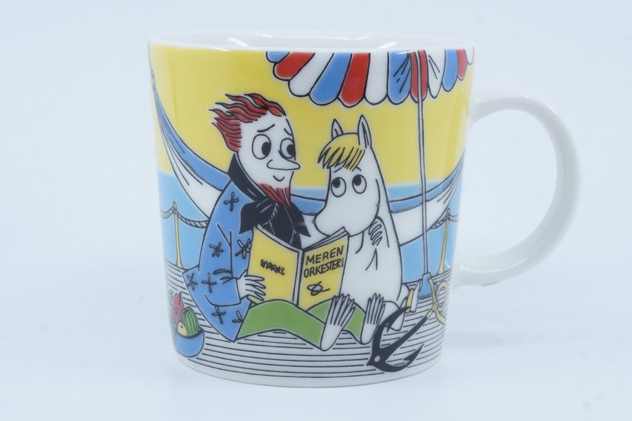 Muminmugg Snorkfröken och Poeten / Moomin Mug Snorkmaiden and the Poet [B]